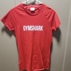 Gymshark Red Short Sleeve Tee